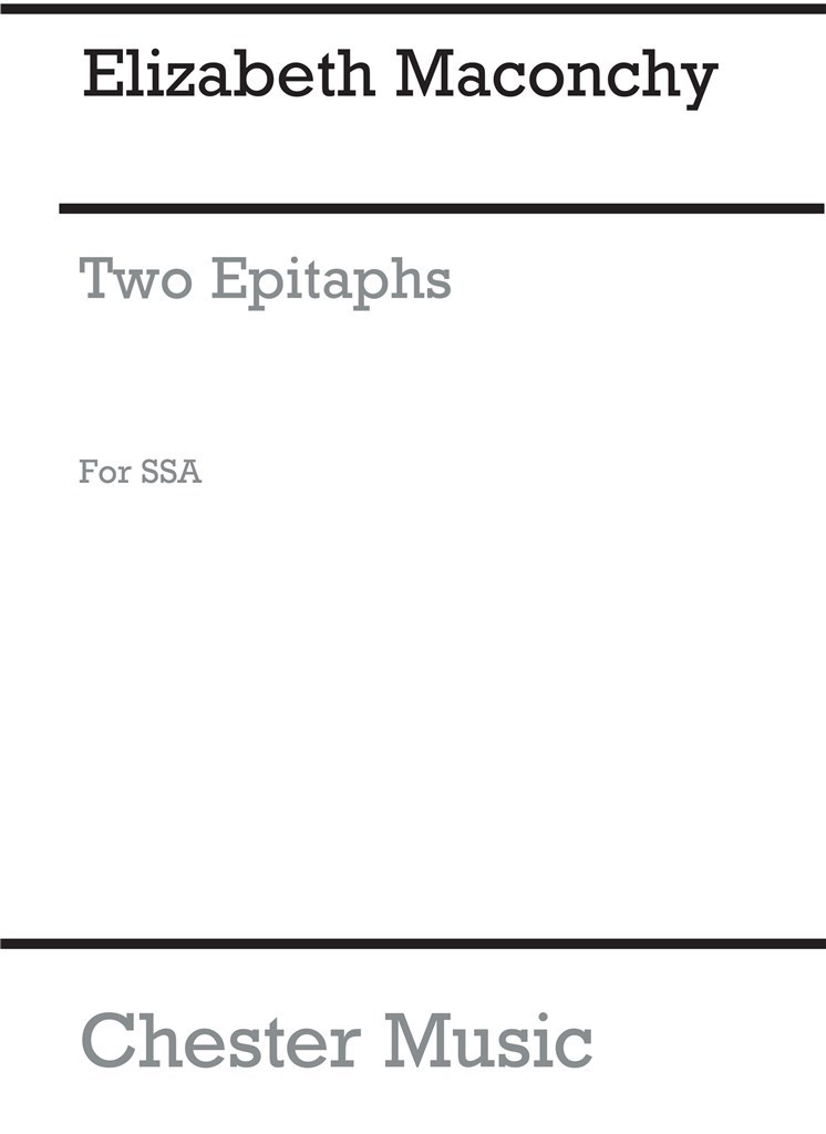 Two Epitaphs